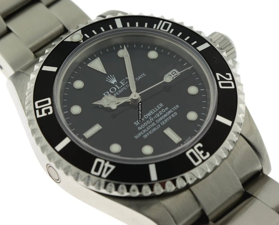 Ideal Replica Rolex Sea-dweller 16600t Caliber 3135 Automatic Movement 40x47mm Steel Case Mens/unisex Watch - Image 2