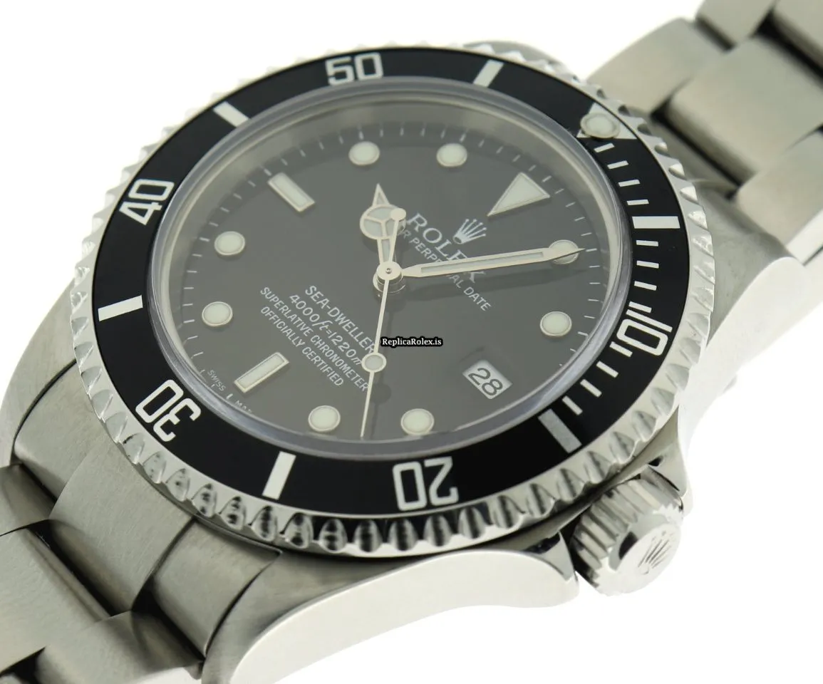 Ideal Replica Rolex Sea-dweller 16600t Caliber 3135 Automatic Movement 40x47mm Steel Case Mens/unisex Watch - Image 3