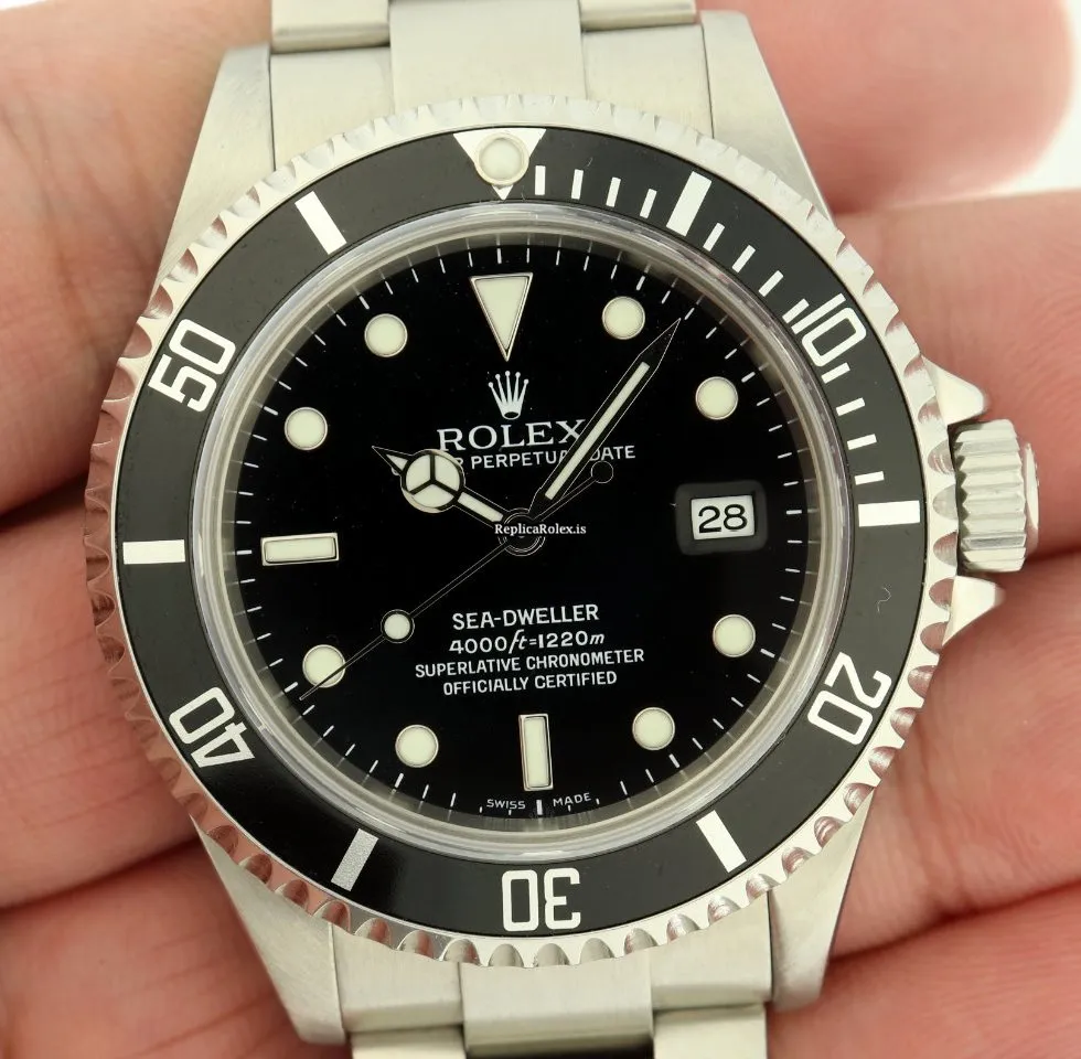 Ideal Replica Rolex Sea-dweller 16600t Caliber 3135 Automatic Movement 40x47mm Steel Case Mens/unisex Watch - Image 9
