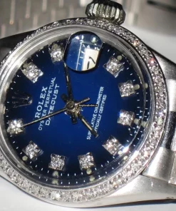 Offering Replicas Rolex Datejust Self Winding Automatic 26mm White Gold Case Womens Watch