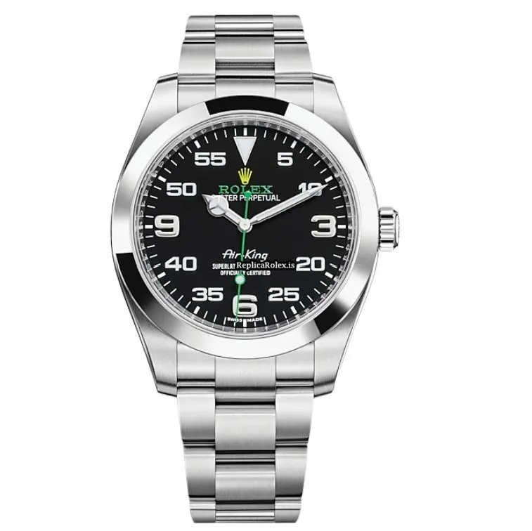 Amazing Fake Rolex Air King 116900 Caliber 3131 Automatic Movement 40mm Steel Case Mens/unisex Watch