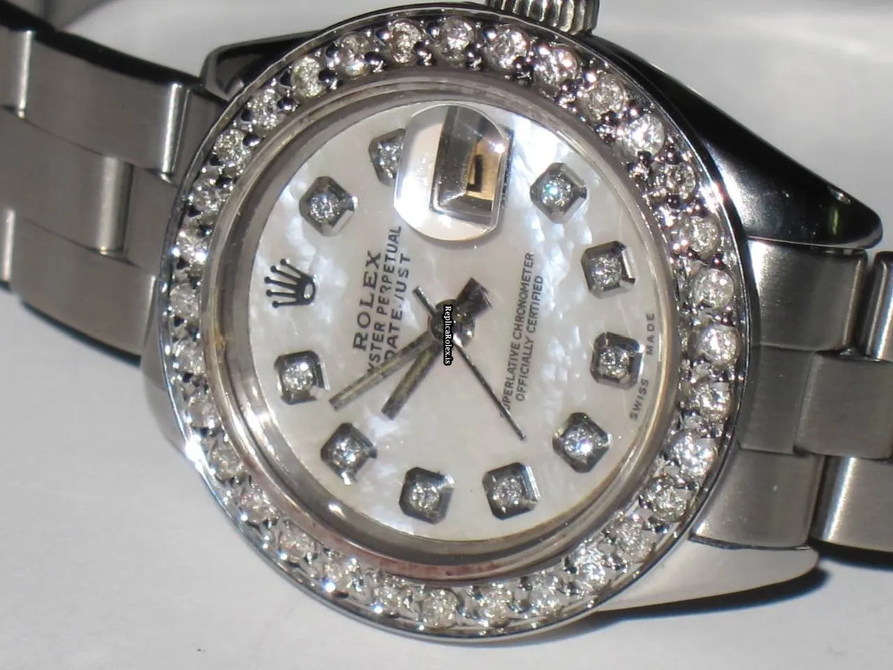 Marvellous Replica Rolex Datejust Self Winding Automatic 26mm Steel Case Womens Watch