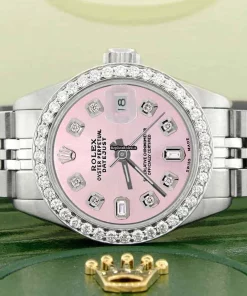 Perfect Replica Rolex Lady-datejust 68274 Automatic Movement 26mm Steel Case Womens Watch