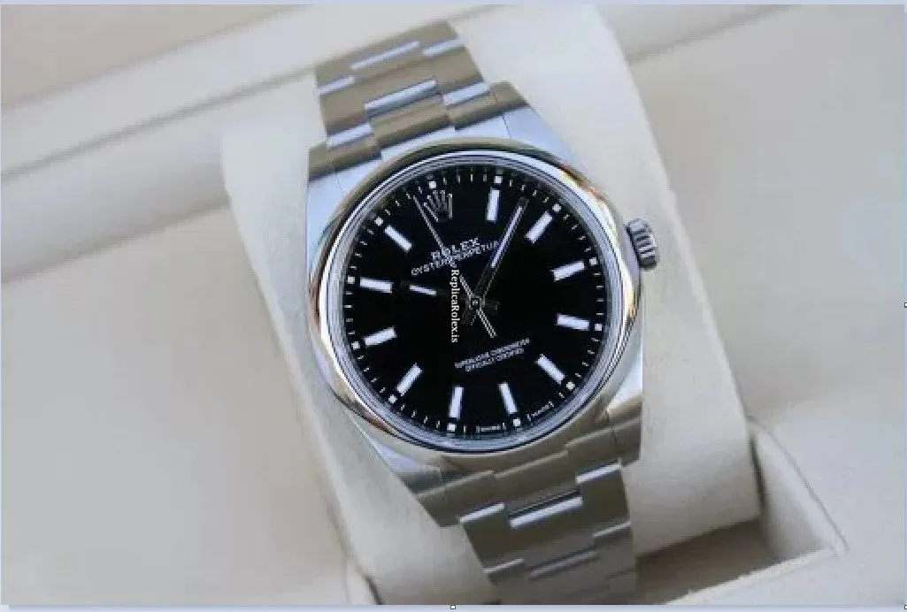 Special Fake Rolex Oyster Perpetual 39 114300 Caliber 3132 Automatic Movement 39mm Steel Case Mens/unisex Watch - Image 5