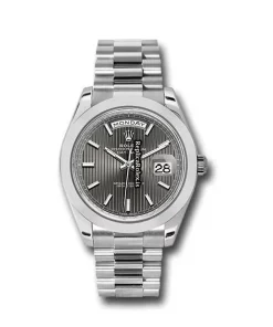 Top Fakes Rolex Day-date 40 228206 Caliber 3255 Automatic Movement 40mm Platinum Case Mens/unisex Watch