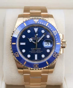 Design Replica Rolex Submariner Date 116618 Automatic Movement 40mm Yellow Gold Case Mens/unisex Watch