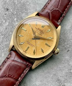 Pleasing Replica Rolex Oyster Perpetual 6567 Caliber 1030 Automatic Movement 34mm Yellow Gold Case Mens/unisex Watch