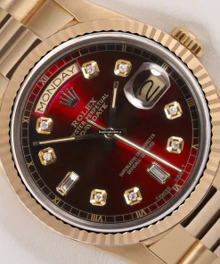 High Quality Replica Rolex Day-date 36 18238 Automatic Movement 36mm Yellow Gold Case Mens/unisex Watch
