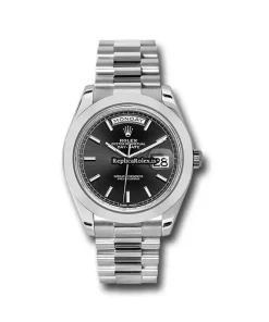 Lovely Fake Rolex Day-date 40 228206 Caliber 3255 Automatic Movement 40mm Platinum Case Mens/unisex Watch