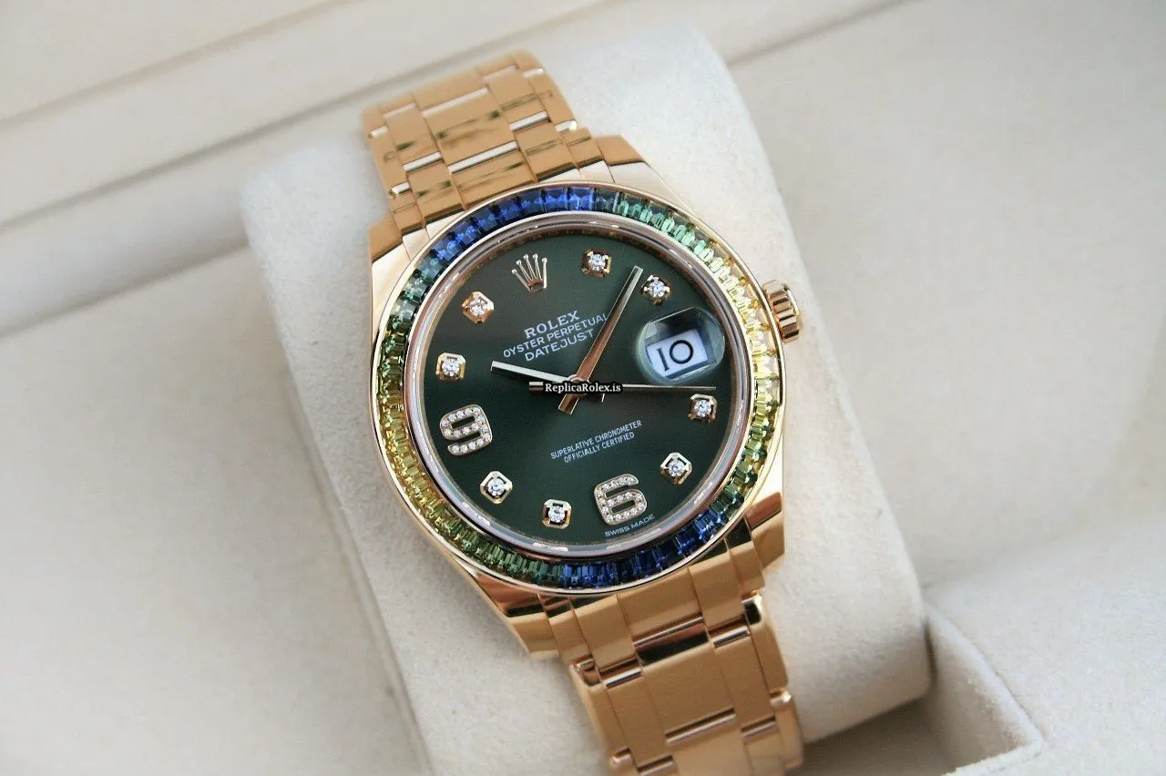 Superior Replica Rolex Pearlmaster 86348sablv Caliber 3235 Automatic Movement 39mm Yellow Gold Case Mens/unisex Watch - Image 6