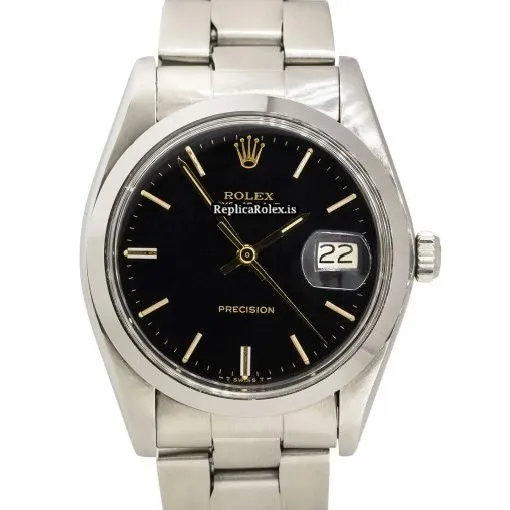 Remarkable Replica Rolex Oyster Precision 6694 Manual Winding Movement 34mm Steel Case Watch