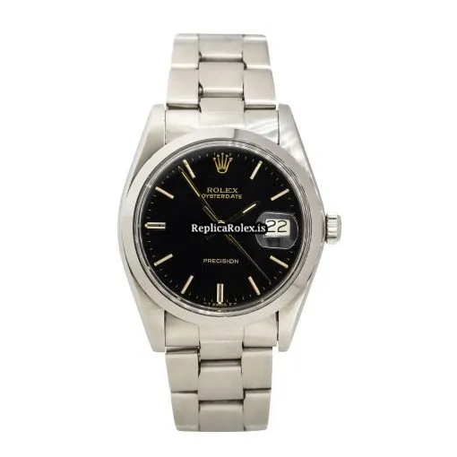 Remarkable Replica Rolex Oyster Precision 6694 Manual Winding Movement 34mm Steel Case Watch - Image 2