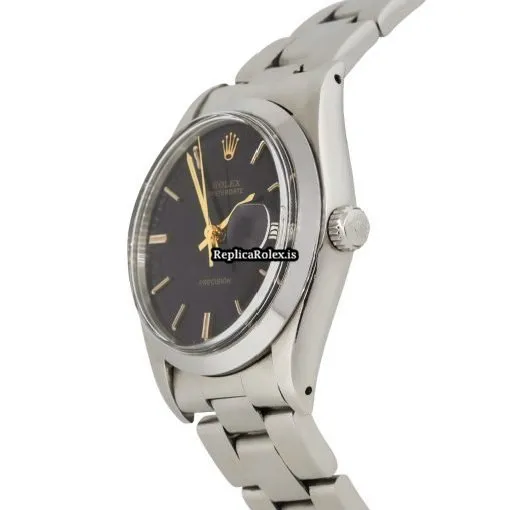 Remarkable Replica Rolex Oyster Precision 6694 Manual Winding Movement 34mm Steel Case Watch - Image 3