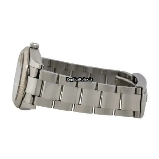Incredible Replica Rolex Oyster Perpetual Date 115234 Automatic Movement 34mm Steel Case Watch - Image 5