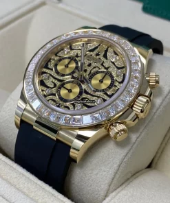 Lovely Copies Rolex Daytona 116588tbr Automatic Movement 40mm Yellow Gold Case Mens/unisex Watch