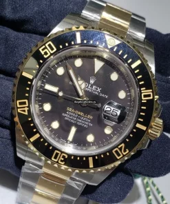 Incredible Replica Rolex Sea-dweller 126603 Caliber 3235 Automatic Movement 43mm Gold/steel Case Mens/unisex Watch