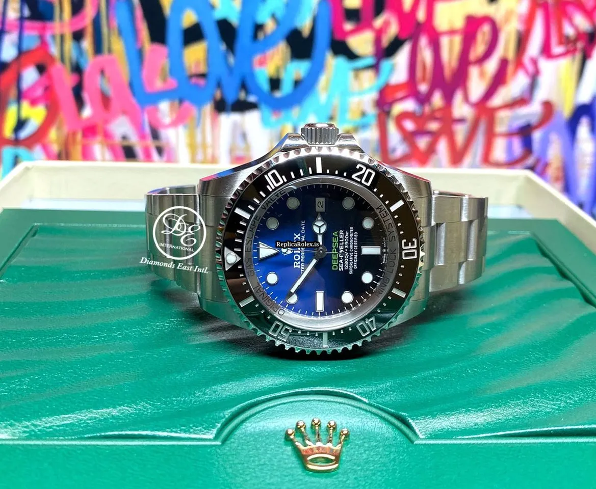 Fabulous Fakes Rolex Sea-dweller Deepsea 126660 Caliber 3235 Automatic Movement 44mm Steel Case Mens/unisex Watch - Image 2