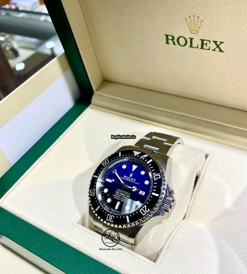 Fabulous Fakes Rolex Sea-dweller Deepsea 126660 Caliber 3235 Automatic Movement 44mm Steel Case Mens/unisex Watch - Image 4