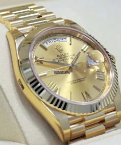 Fabulous Replica Rolex Day-date 40 228238 Automatic Movement 40mm Yellow Gold Case Mens/unisex Watch