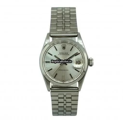Awesome Replica Rolex Oyster Precision 6466 Automatic Movement 34mm Steel Case Watch - Image 2
