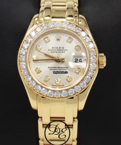 Fine Replicas Rolex Lady-datejust Pearlmaster 80298 Automatic Movement Womens Watch