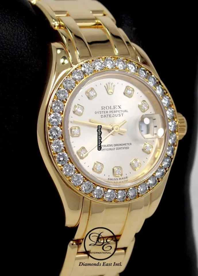 Fine Replicas Rolex Lady-datejust Pearlmaster 80298 Automatic Movement Womens Watch - Image 3