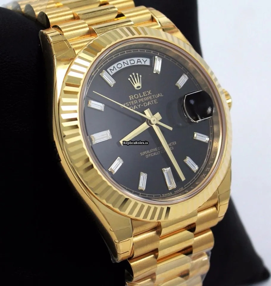 Remarkable Fake Rolex Day-date 40 228238 Automatic Movement 40mm Yellow Gold Case Mens/unisex Watch