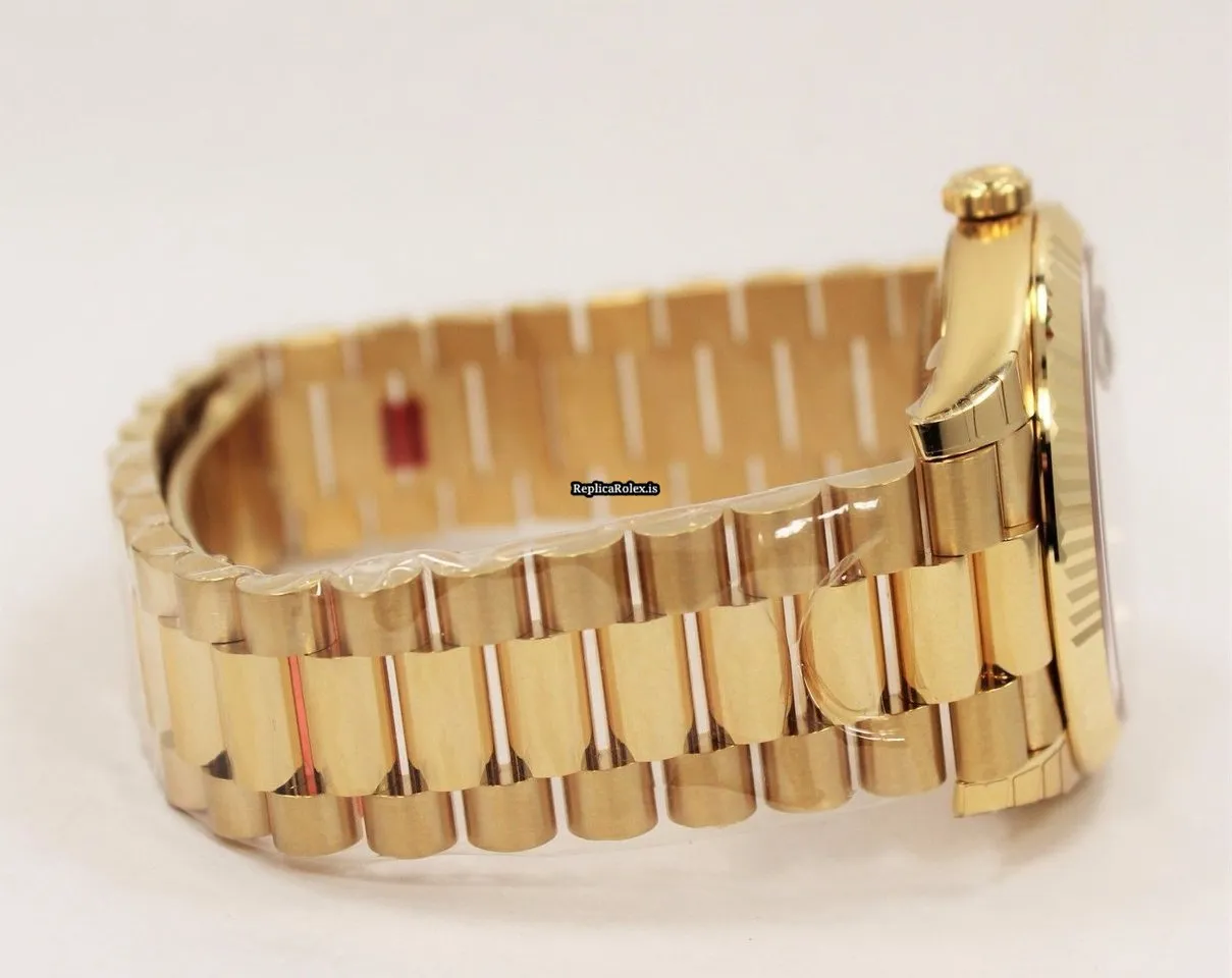 Remarkable Fake Rolex Day-date 40 228238 Automatic Movement 40mm Yellow Gold Case Mens/unisex Watch - Image 11