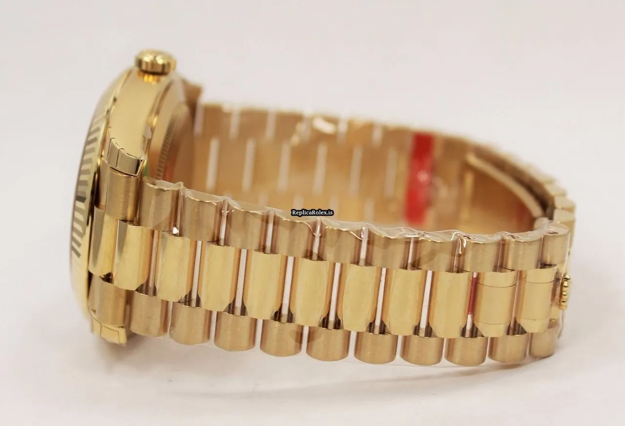 Remarkable Fake Rolex Day-date 40 228238 Automatic Movement 40mm Yellow Gold Case Mens/unisex Watch - Image 9