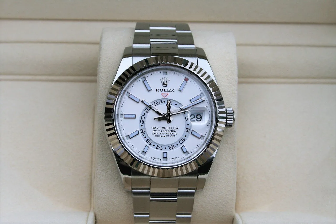 Distinctive Copies Rolex Sky-dweller 326934 Caliber 9001 Automatic Movement 42mm Steel Case Mens/unisex Watch - Image 2
