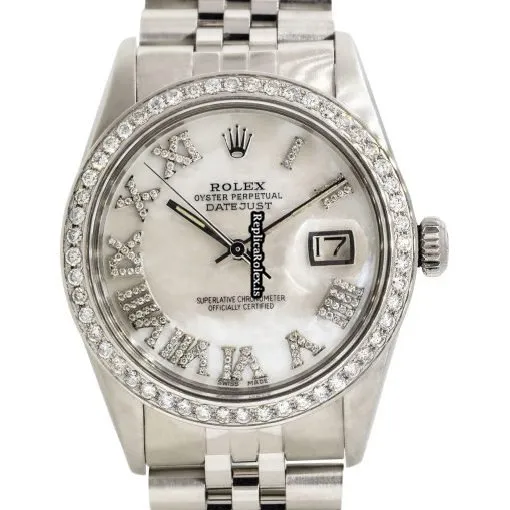 Popular Replica Rolex Datejust 16014 Automatic Movement 36mm Steel Case Watch