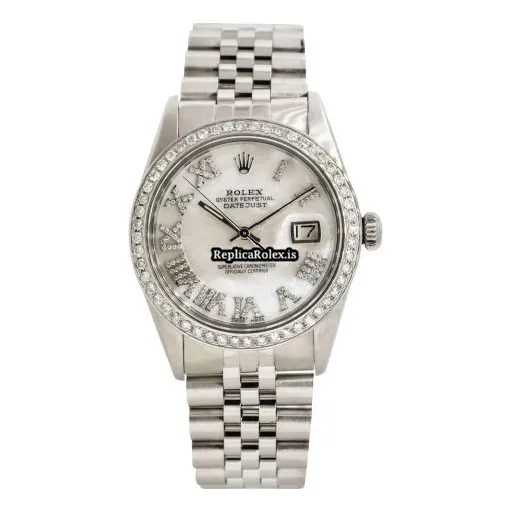 Popular Replica Rolex Datejust 16014 Automatic Movement 36mm Steel Case Watch - Image 2