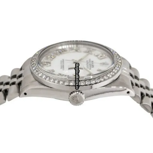Popular Replica Rolex Datejust 16014 Automatic Movement 36mm Steel Case Watch - Image 3