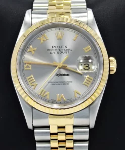 Luxury Fake Rolex Datejust 16233 Automatic Movement 36mm Steel Case Watch