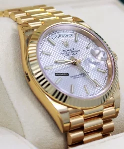 Lovely Replica Rolex Day-date 40 228238 Automatic Movement 40mm Yellow Gold Case Mens/unisex Watch