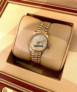 Wholesale Replica Rolex Lady-datejust 6927 Automatic Movement 26mm Yellow Gold Case Womens Watch