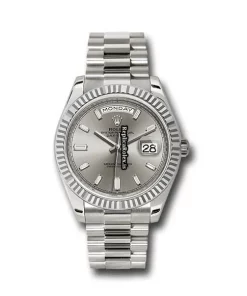Special Replica Rolex Day-date 40 228239 Caliber 3255 Automatic Movement 40mm White Gold Case Mens/unisex Watch