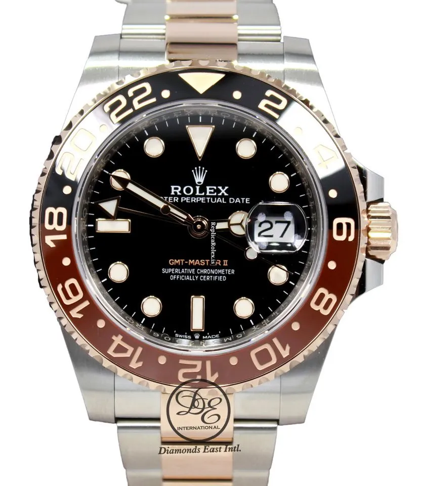 Inexpensive Replica Rolex Gmt-master II 126711 Automatic Movement 40mm Steel Case Watch - Image 6