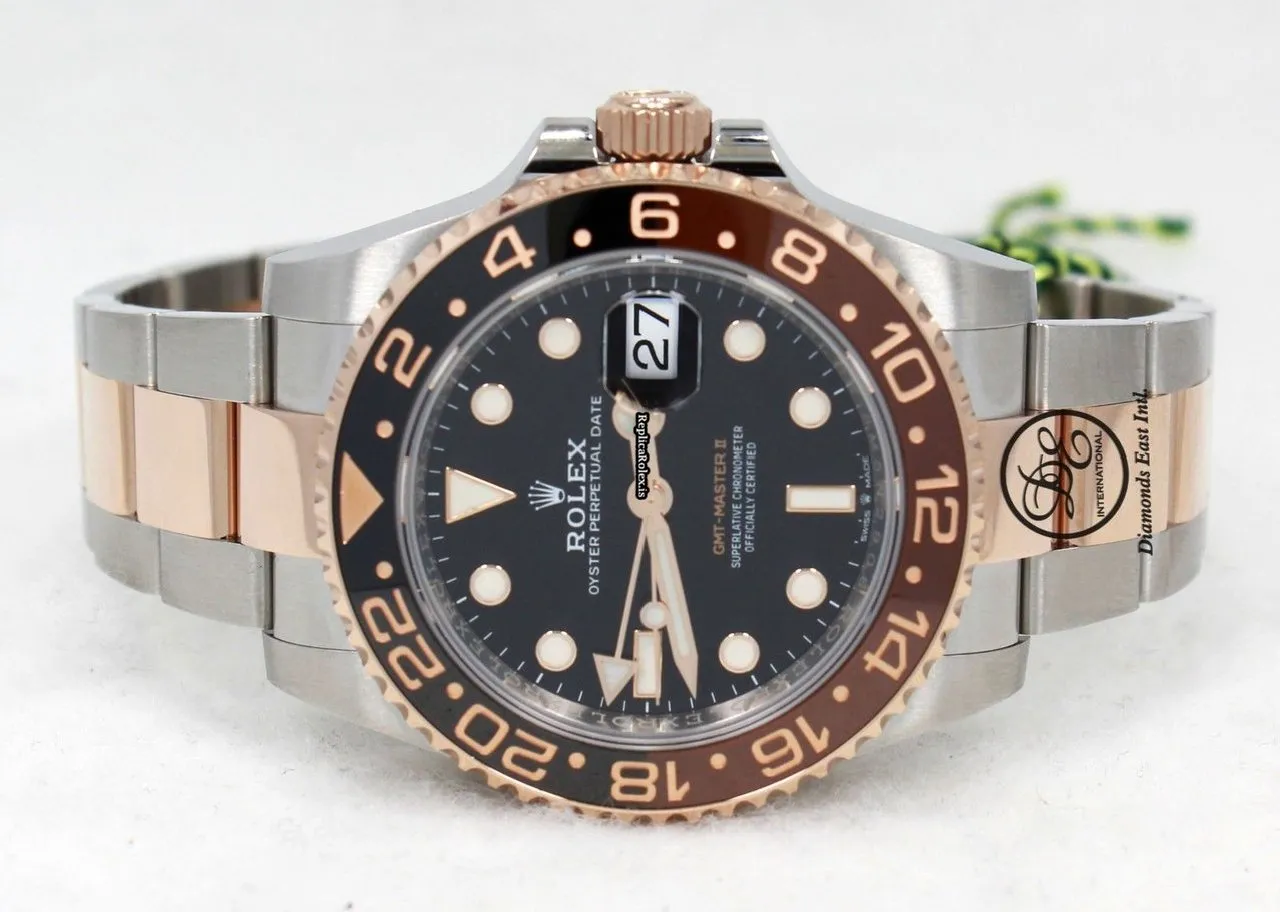 Inexpensive Replica Rolex Gmt-master II 126711 Automatic Movement 40mm Steel Case Watch - Image 9
