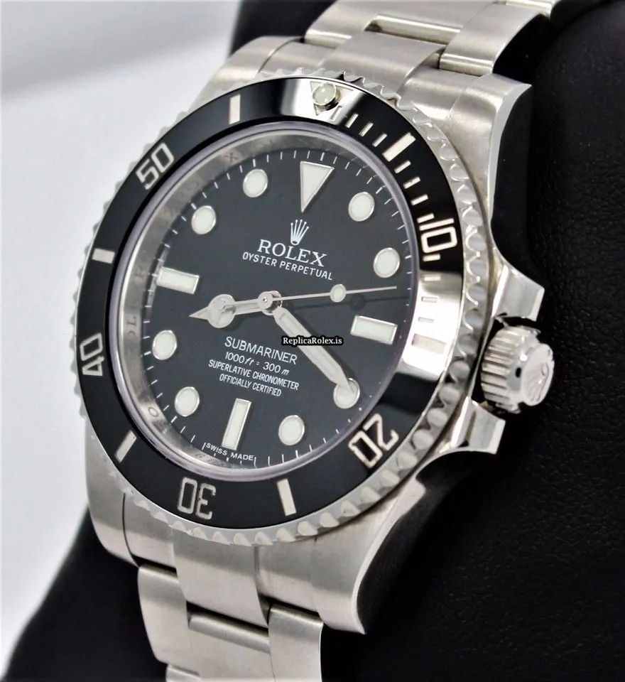 Superior Replica Rolex Submariner (no Date) 114060 Automatic Movement 40mm Steel Case Watch - Image 5