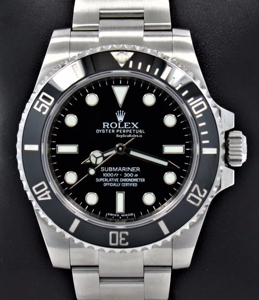 Superior Replica Rolex Submariner (no Date) 114060 Automatic Movement 40mm Steel Case Watch - Image 6