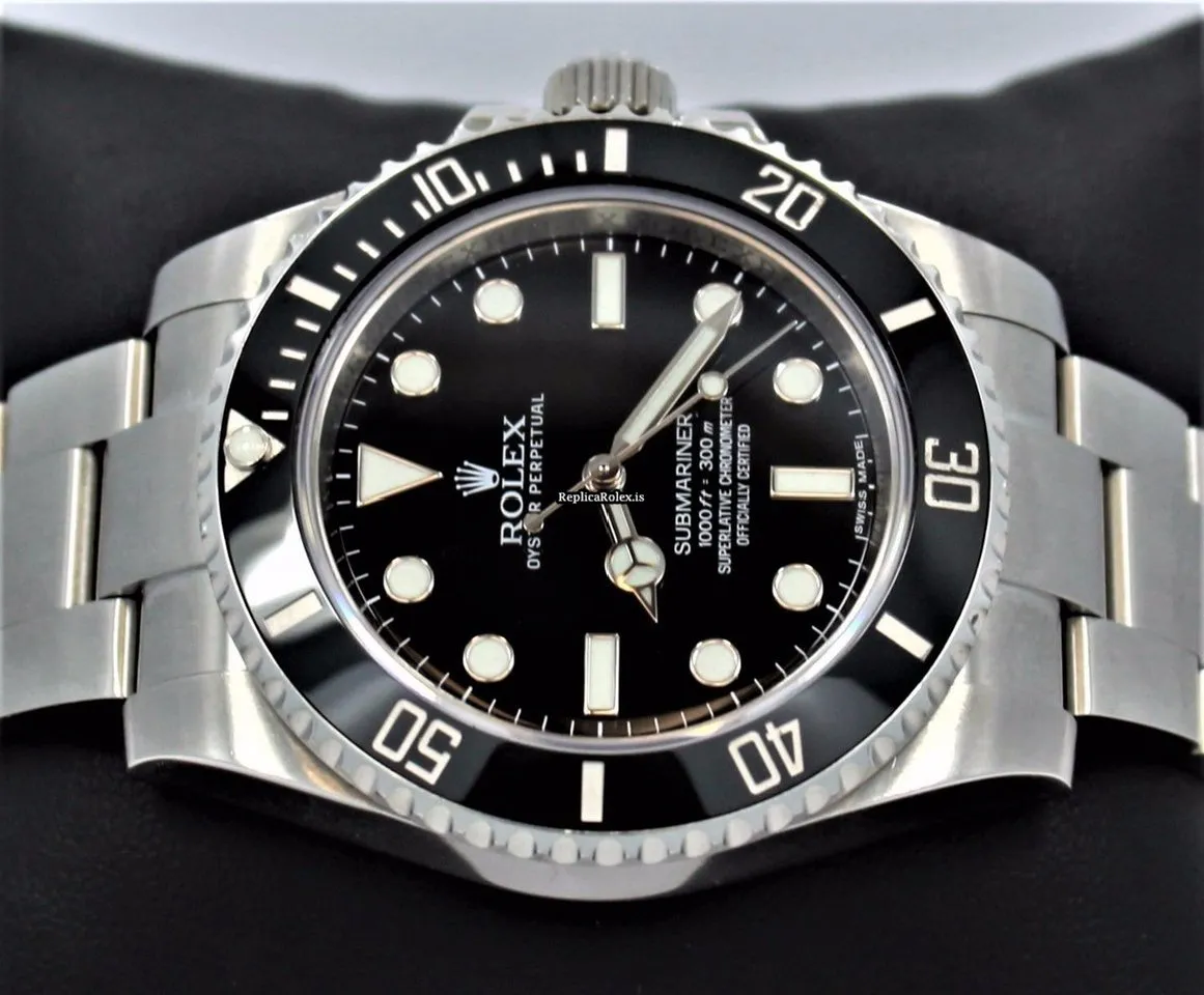 Superior Replica Rolex Submariner (no Date) 114060 Automatic Movement 40mm Steel Case Watch - Image 8