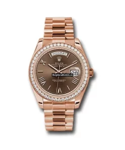 Incredible Replicas Rolex Day-date 40 228345 Automatic Movement 40mm Rose Gold Case Mens/unisex Watch
