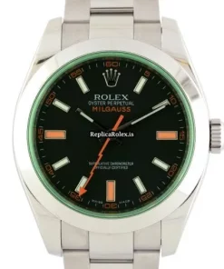 Excellent Replica Rolex Milgauss 116400gv Automatic Movement 40mm Steel Case Watch