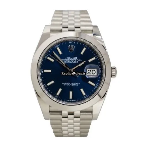 Well Made Fake Rolex Datejust II 126300 Automatic Movement 41mm Steel Case Watch - Image 2