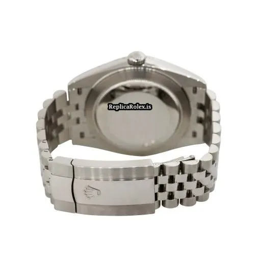 Well Made Fake Rolex Datejust II 126300 Automatic Movement 41mm Steel Case Watch - Image 4