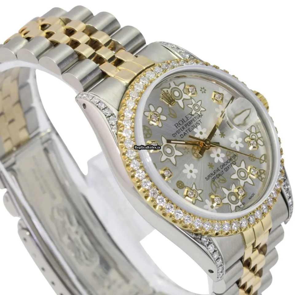 High-end Replica Rolex Datejust 16233 Caliber 3035 Automatic Movement 36mm Gold/steel Case Mens/unisex Watch - Image 2