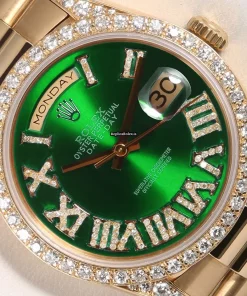 Exquisite Replica Rolex Day-date 36 18038 Automatic Movement 36mm Yellow Gold Case Mens/unisex Watch