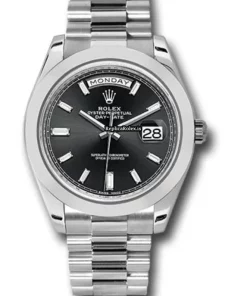 Swiss Replica Rolex Day-date 40 228206 Caliber 3255 Automatic Movement 40mm Platinum Case Mens/unisex Watch