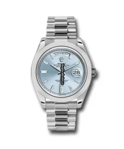 Pleasing Fake Rolex Day-date 40 228206 Caliber 3255 Automatic Movement 40mm Platinum Case Mens/unisex Watch